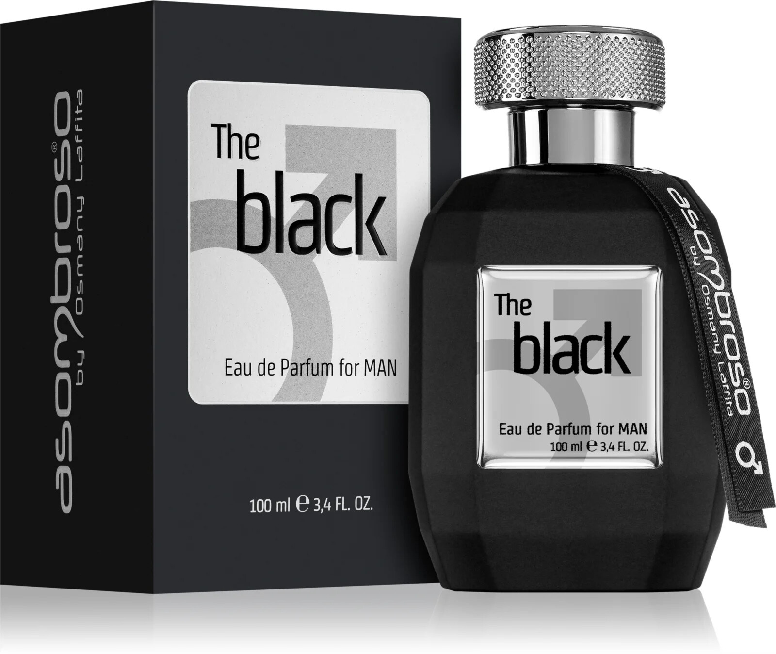 Asombroso by Osmany Laffita The Black for Men parfémovaná voda pro muže 100 ml