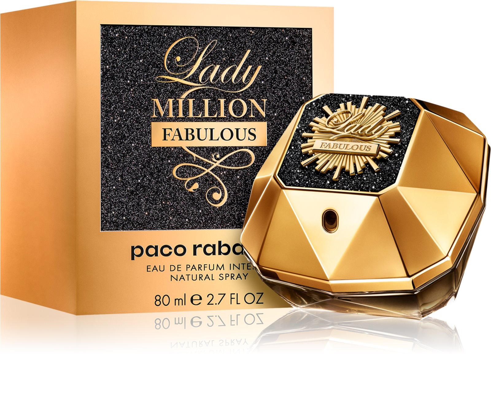 Paco Rabanne Lady Million Fabulous parfémovaná voda pro ženy 80 ml