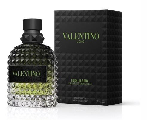 Valentino Uomo Born In Roma Green Stravaganza toaletní voda pro muže 100 ml
