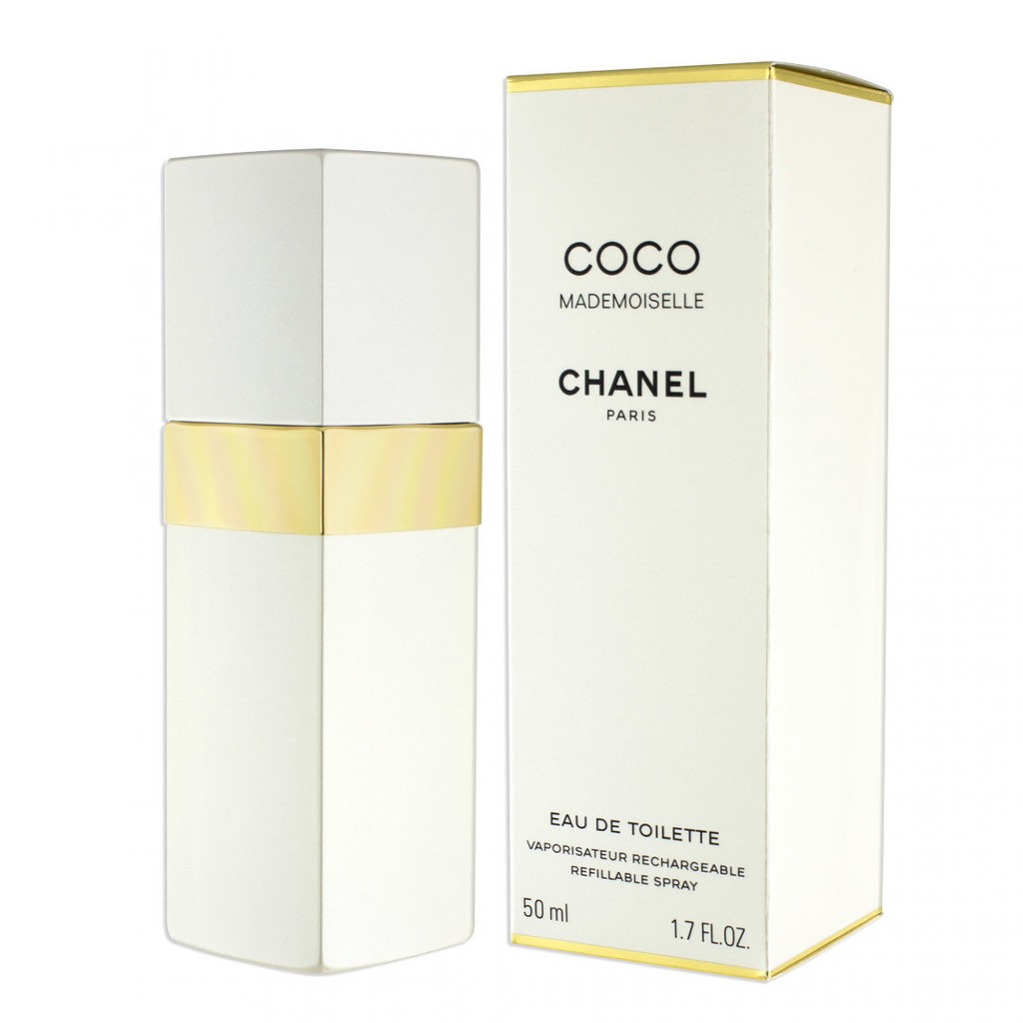 Chanel Coco Mademoiselle toaletní voda pro ženy 50 ml plnitelná