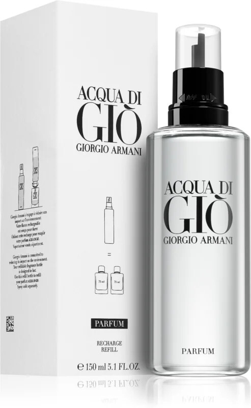 Armani Acqua di Giò Parfum Refill parfém náhradní náplň pro muže 150 ml